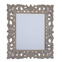 ROBERTA ALLEN - Espejo Rectangular India Beige 90Cm