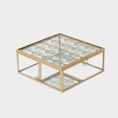 MICA - Caja Cuadrada Flores