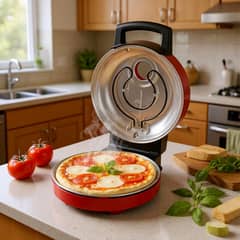 RECCO - Horno Pizza Electrico RPM - Pizza 1500 W Roja