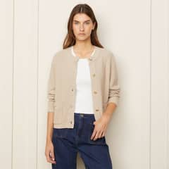 BASEMENT - Cardigan Manga Larga Mujer