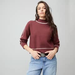 AMERICANINO - Sweater Cropped Mujer