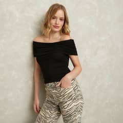 SYBILLA - Top Strapless Sin Mangas Mujer