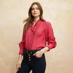 ELLE - Blusa Manga Larga Mujer