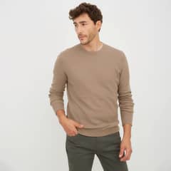 NEWPORT - Sweater Casual de Algodón Hombre Manga Larga