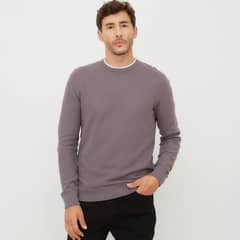 NEWPORT - Sweater Casual de Algodón Hombre Manga Larga
