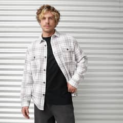 AMERICANINO - Camisa Casual Manga Larga Algodón Hombre