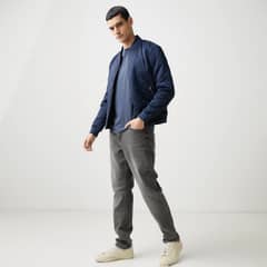 BASEMENT - Jeans Slim Fit Hombre Algodón Semi Elasticado