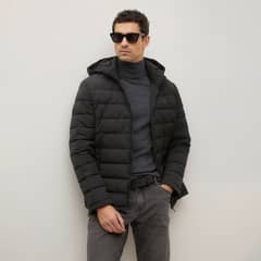WOLF&HANK - Parka Casual Hombre Manga Larga