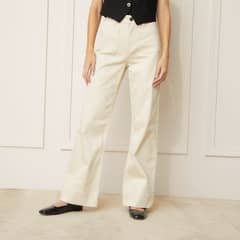 BASEMENT - Jeans Wide Leg Mujer