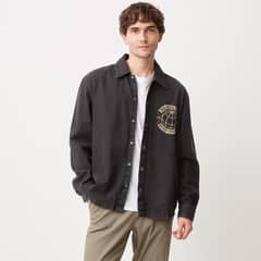 BEARCLIFF - Camisa Casual Manga Larga Algodón Hombre
