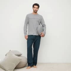 BENETTON - Pijama Largo Algodón Hombre