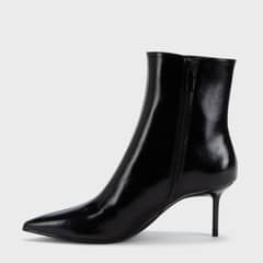 BASEMENT - Botín Kitten Heel Mujer Negro