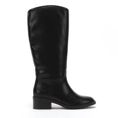 BASEMENT - Botines Mujer Taco Cuadrado Caña Alta Sintético