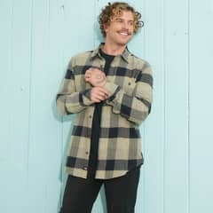 DOO AUSTRALIA - Camisa Manga Larga Algodón Hombre