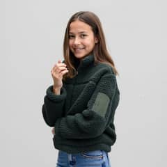ELEVEN - Polerón Fleece Niña Manga Larga Estampado