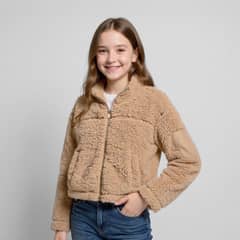 ELEVEN - Polerón Fleece Niña Manga Larga Estampado
