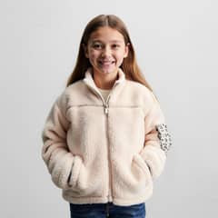 ELEVEN - Polerón Fleece Niña Manga Larga Estampado