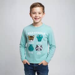YAMP - Polera Lentejuelas Algodón Niño