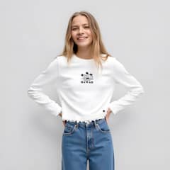 DOO AUSTRALIA - Polera Manga Larga Estampada Niña Algodón