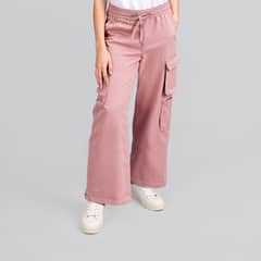 DOO AUSTRALIA - Pantalón Cargo Algodón Niña Tiro Alto