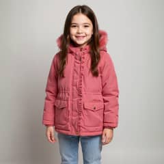 YAMP - Parka Larga Forro Peludo Niña