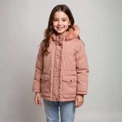 YAMP - Parka Larga Forro Peludo Niña