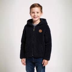 YAMP - Polerón Peludo Con Capucha Niño