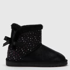 BARBIE - Bota Niña Negro (34 a 38)