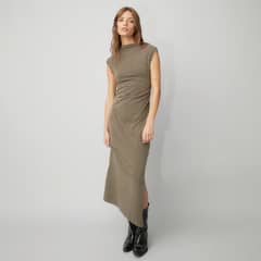 AMERICANINO - Vestido Midi Algodón Mujer