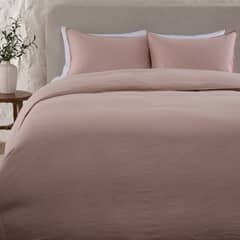CASA CANTABRIA - Funda Plumón 100% Lino Rose