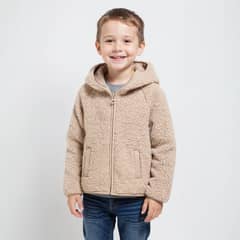 YAMP - Polerón Peludo Con Capucha Niño
