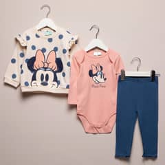 MINNIE - Conjunto Algodón Bebé Niña