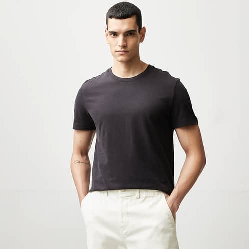 BASEMENT - Polera Manga Corta Hombre