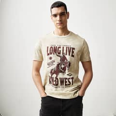 BASEMENT - Polera Manga Corta Hombre