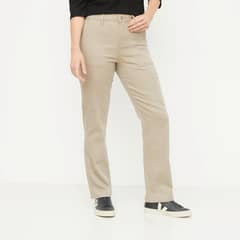 NEWPORT - Jeans Cargo Tiro Alto Mujer