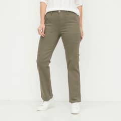 NEWPORT - Jeans Cargo Tiro Alto Mujer