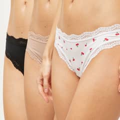 SYBILLA - Pack de 3 Calzones Mujer