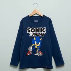 SONIC - Polera Algodón Niño