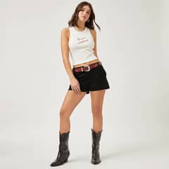 FALABELLA - Short Suede x Paula Fernandez