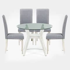 BASEMENT HOME - Juego de Comedor Red 4 Sillas Margot