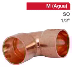 ELKHART - Codo Cobre SO 1/2" 1u