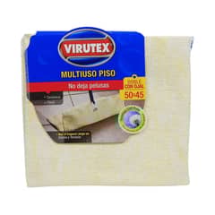 VIRUTEX - Trapero algodón x1 doble 45x50 cm absorbente