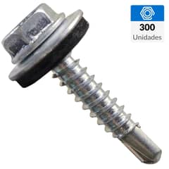MAMUT - Tornillo Autoperforante Cabeza Hexagonal Metal 3/4 " 10 mm 300 Unidades