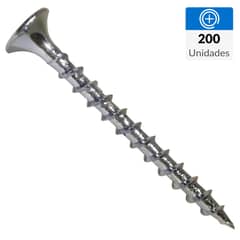 MAMUT - Tornillo Autoperforante Cabeza Phillips Yeso-Cartón 2 " 6 mm 200 Unidades