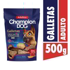 CHAMPION DOG - Alimento para Perro Adulto Carne 500 gr