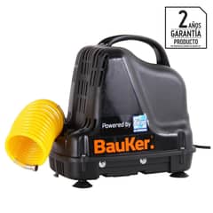 BAUKER - Compresor de Aire Portátil 1.1 HP 24 Litros 910543 0000F