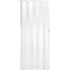 HOGGAN - Puerta plegable PVC blanco Milano 70 x 200 cm