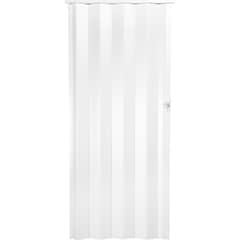 HOGGAN - Puerta plegable PVC blanco Milano 90 x 200 cm
