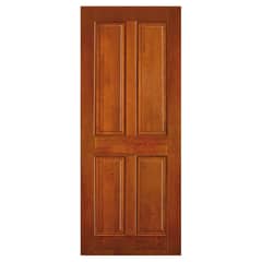 IGNISTERRA - Puerta Exterior Madera de lenga Clásica Oxford Natural