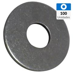 FIXSER - Golilla Plana Corriente 3/8 100 unidades